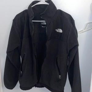 MENS BLACK NORTHFACE FLEECE XS
